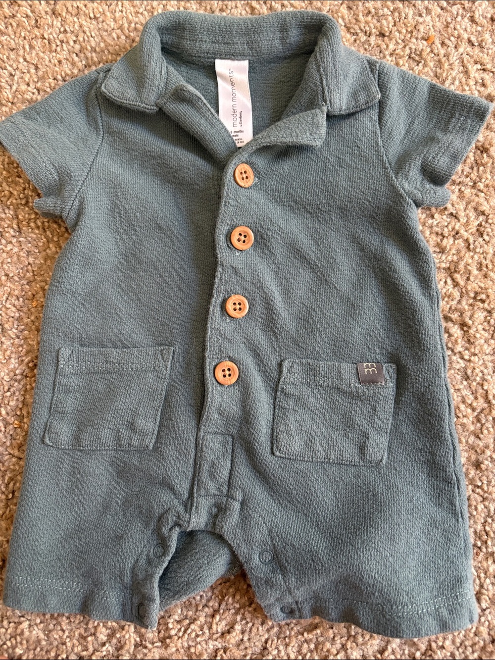 Modern Moments dark teal Knit One-Piece for Kids